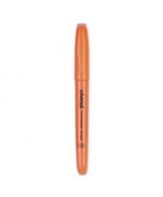 POCKET HIGHLIGHTERS, CHISEL TIP, FLUORESCENT ORANGE, DOZEN