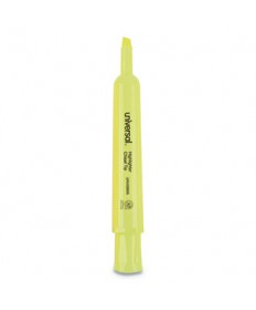 DESK HIGHLIGHTERS, CHISEL TIP, FLUORESCENT YELLOW, 36/PACK