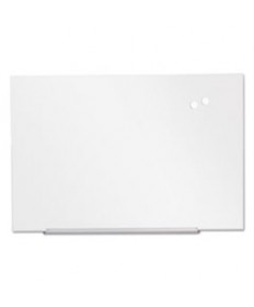 Design Series Magnetic Steel Dry Erase Board, 36 X 24, White, Black Frame