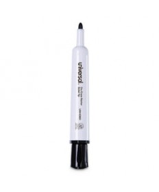 PEN STYLE DRY ERASE MARKER, FINE BULLET TIP, BLACK, DOZEN