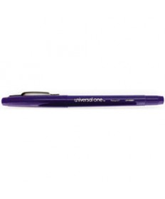 STICK POROUS POINT PEN, MEDIUM 0.7MM, BLUE INK/BARREL, DOZEN