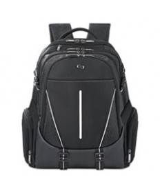 Active Laptop Backpack, 17.3", 12 1/2 X 6 1/2 X 19, Black