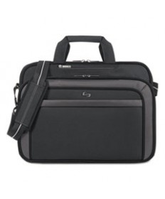 Pro Checkfast Briefcase, 17.3", 17" X 5 1/2" X 13 3/4", Black