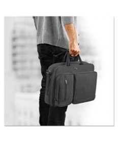 Urban Hybrid Briefcase, 15.6", 16 3/4" X 4" X 12", Gray