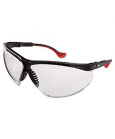 Ultraspec 2001 Otg Safety Eyewear, Clear/black Frame, Clear Lens