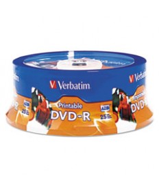Dvd-R Disc, 4.7 Gb, 16x, White, 25/pk