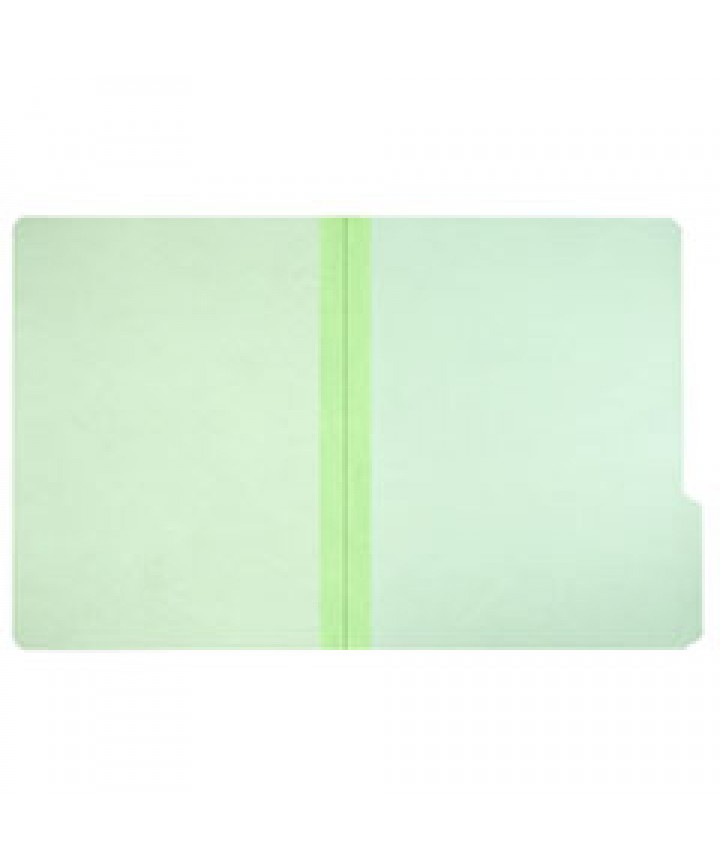 7530002868570 SKILCRAFT PRESSBOARD FILE FOLDERS, 1/3CUT TABS, LETTER SIZE, LIGHT GREEN, 100/BOX