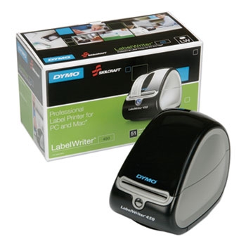 7490016576126, DYMO/SKILCRAFT LABELWRITER 450 DESKTOP LABEL PRINTER, 51 LABELS/MIN PRINT SPEED ...